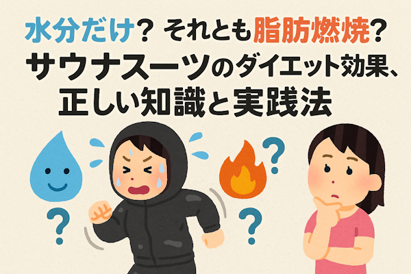 水分だけ？それとも脂肪燃焼？──サウナスーツのダイエット効果、正しい知識と実践法