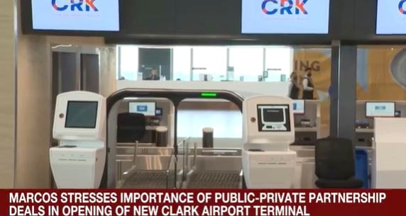 Self check-in New Clark airport