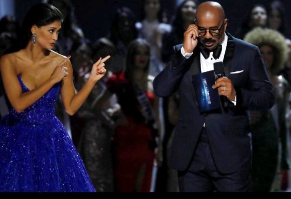 Steve Harvey out of Miss universe
