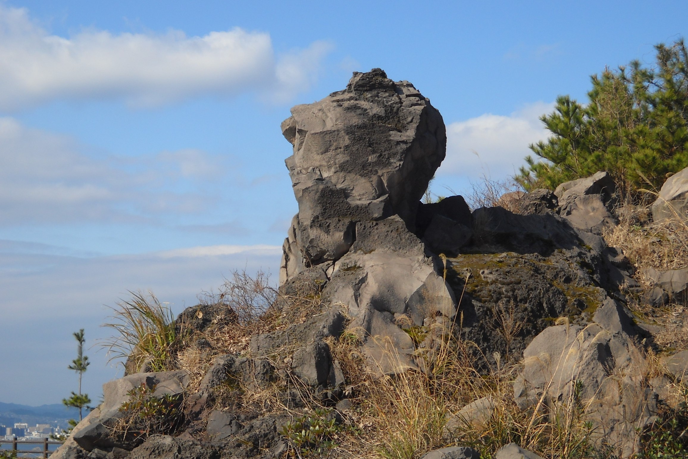 桜島の溶岩・奇岩