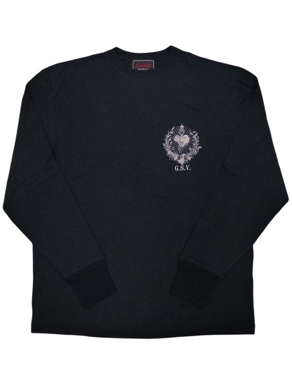 GANGSTERVILLE SACRED HEART-L/S T-SHIRTS
