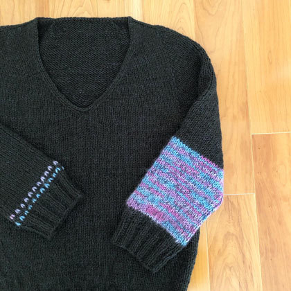 手編みセーター
