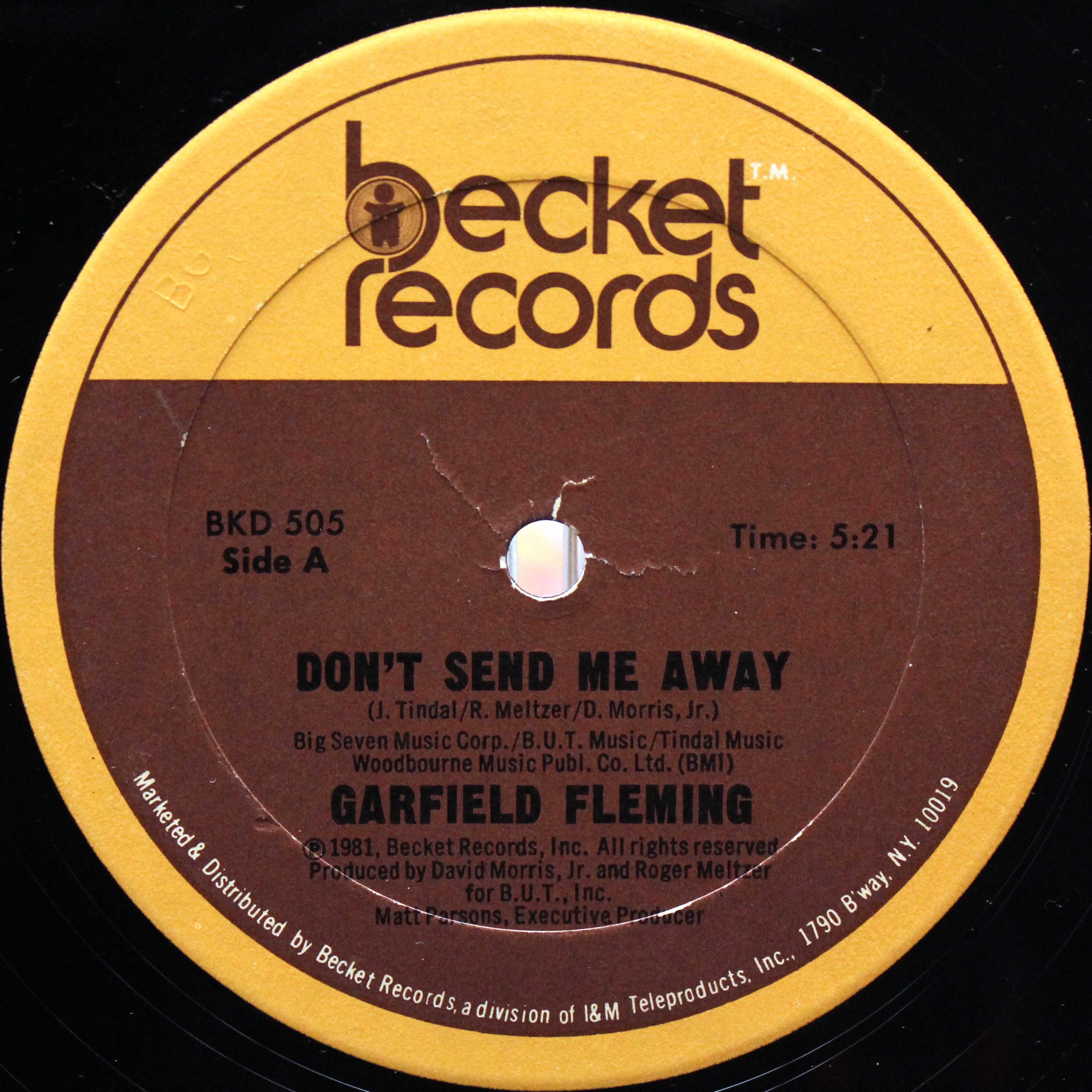 Garfield Fleming ‎– Dont Send Me Away 03