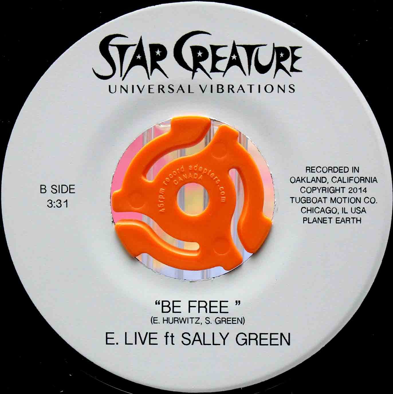 E Live feat Sally Green - Be Free 02