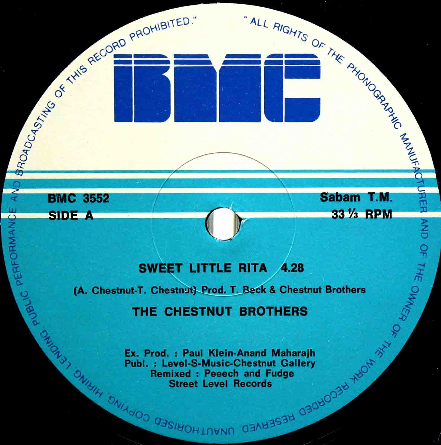 The Chestnut Brothers ‎– Sweet Little Rita 03