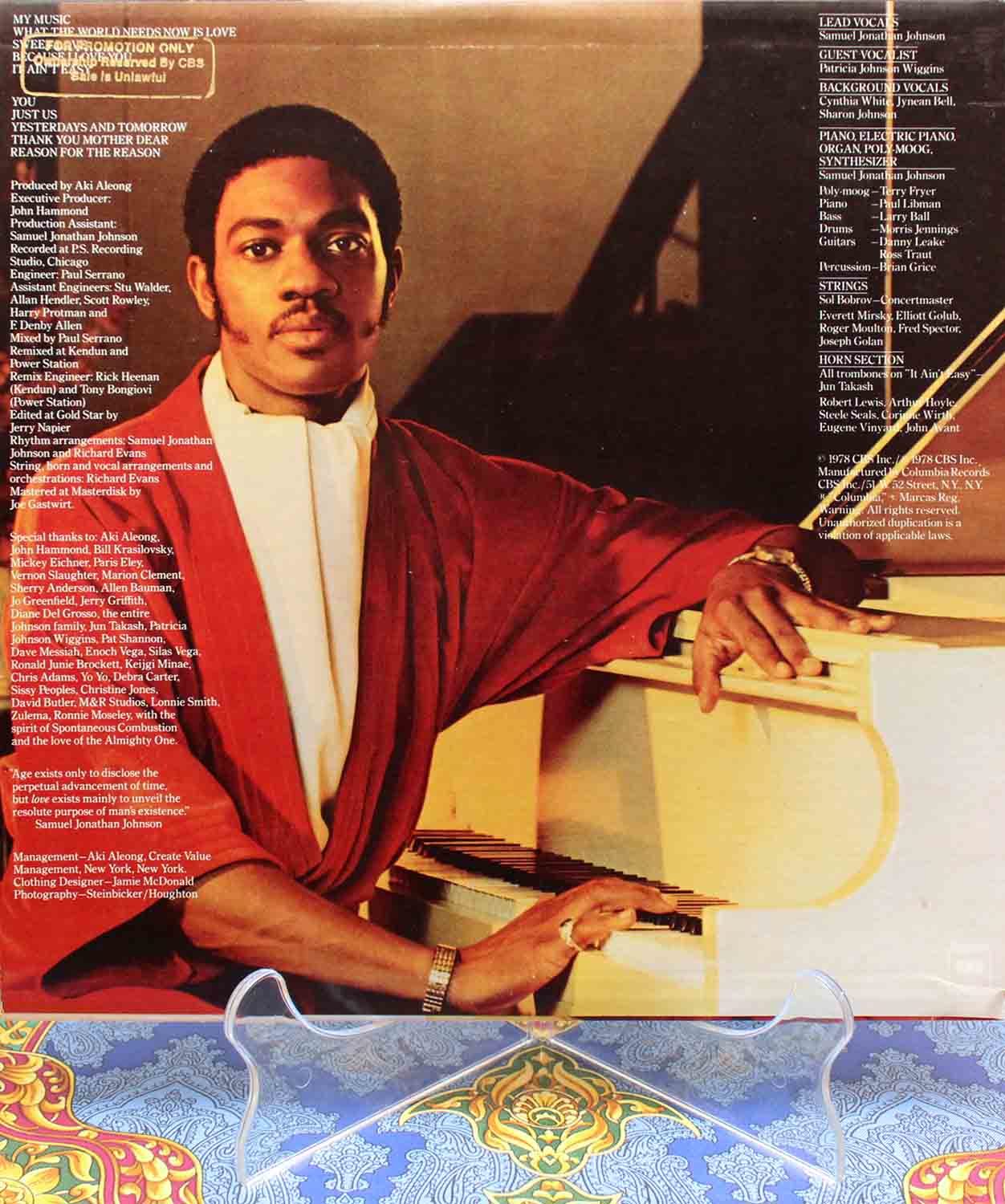 Samuel Jonathan Johnson (1978) – My Music 02