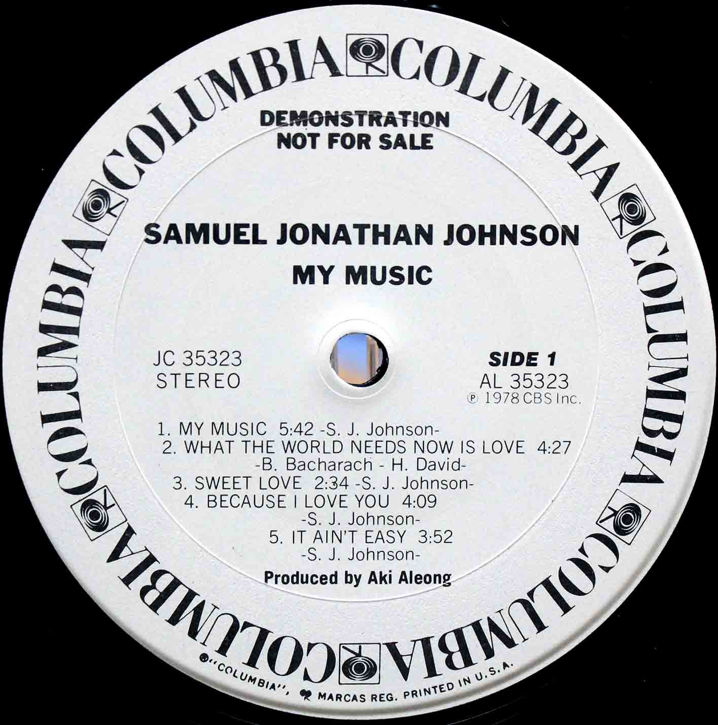 Samuel Jonathan Johnson (1978) – My Music 03
