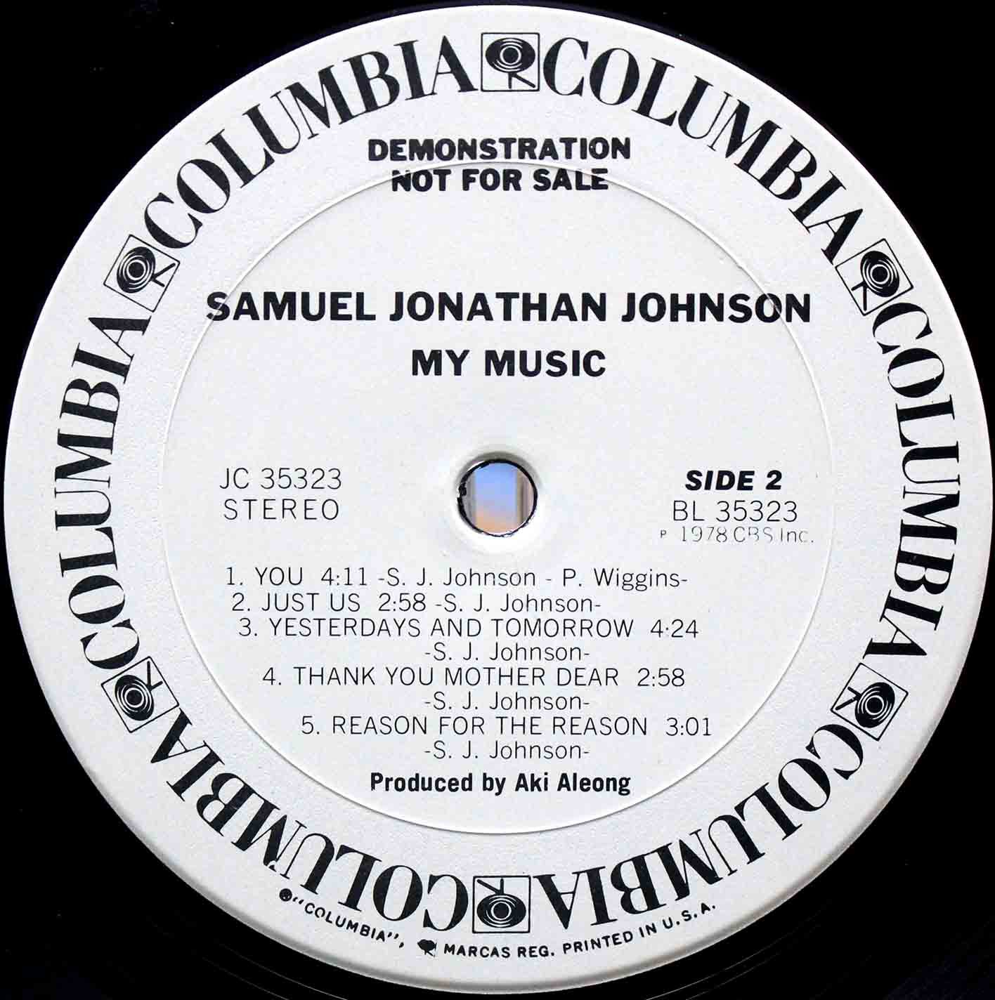Samuel Jonathan Johnson (1978) – My Music 04