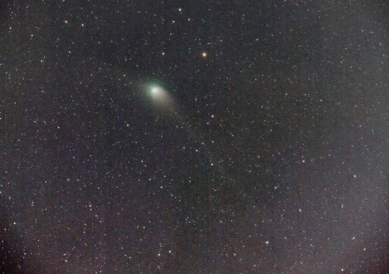 寒い朝のZTF彗星 2023年1月26日