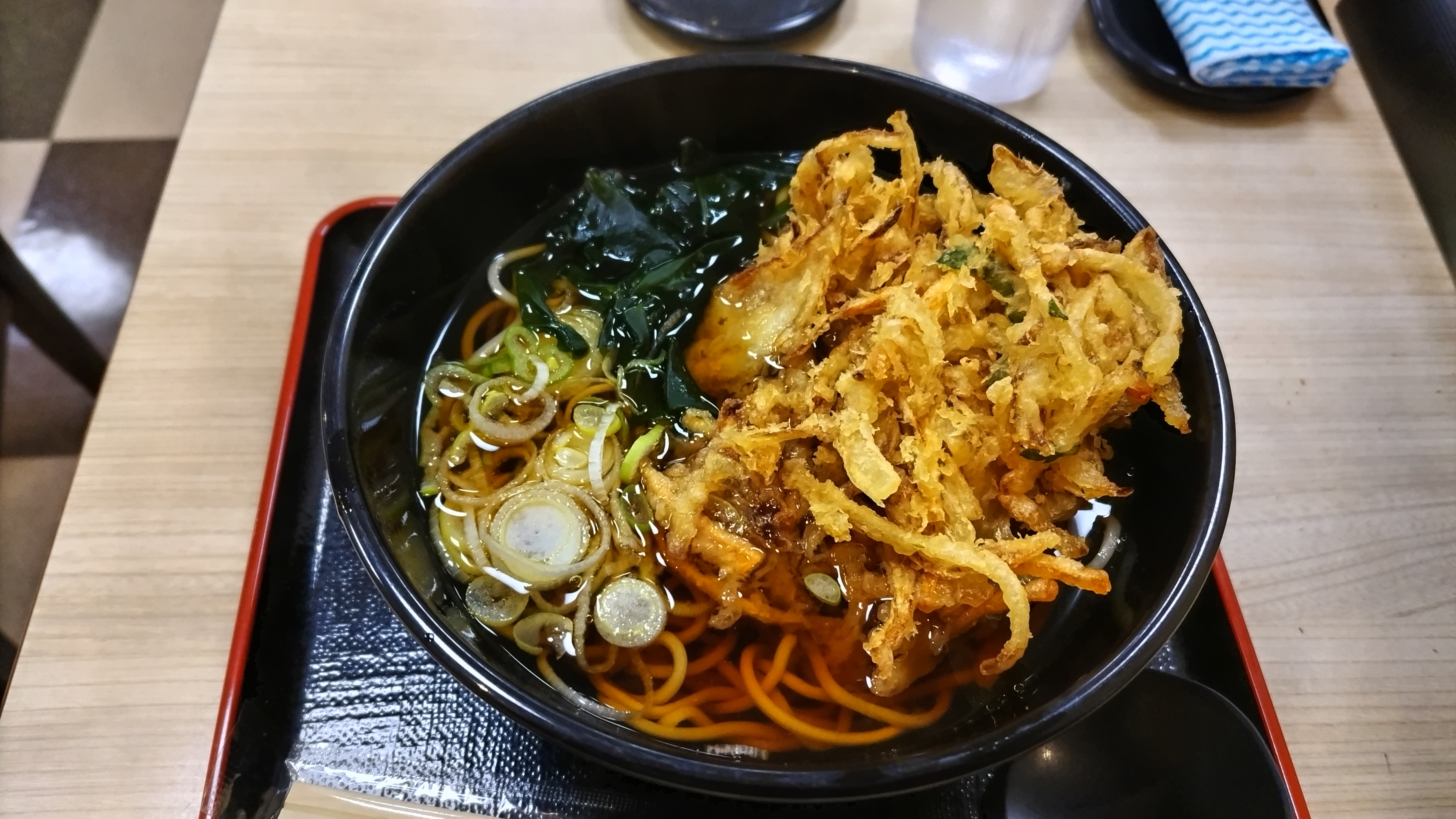 名代 箱根そば 祖師谷大蔵店で『かき揚げ天蕎麦』