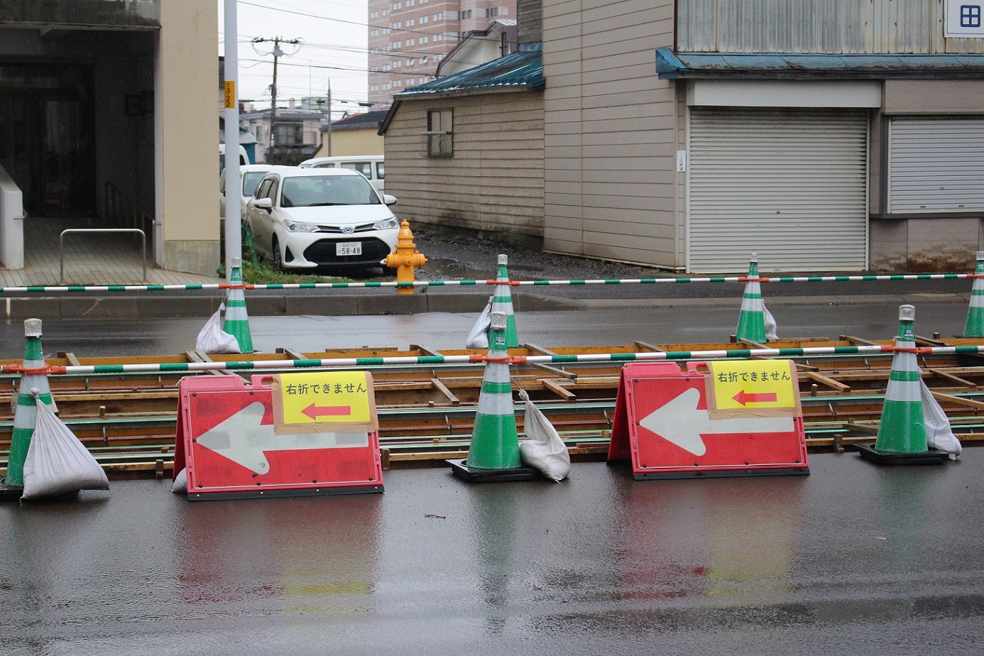 函館市電の保線作業(2022年11月3日)a14
