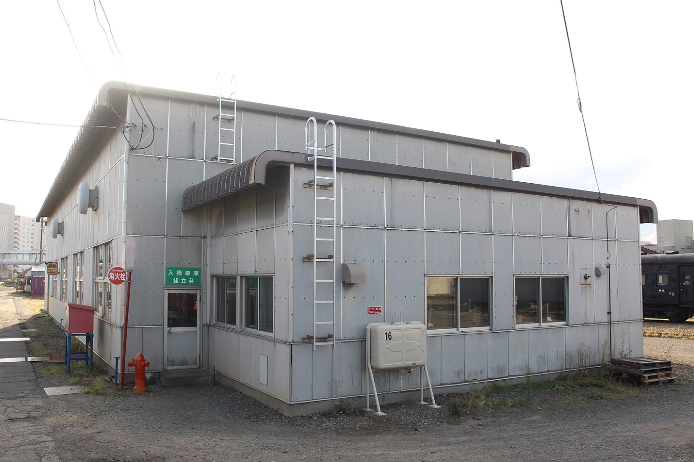 苗穂工場の構内入換業務（2022年9月）a03