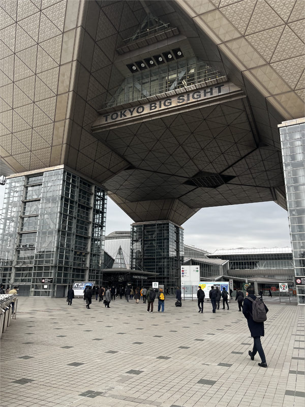 先週金曜日(2023.2/3)　東京ビッグサイトで開催された防災産業展に行ってきました！