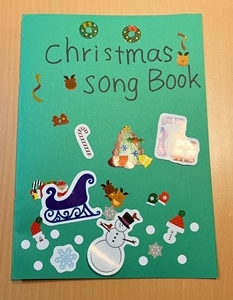 christmas song book mini