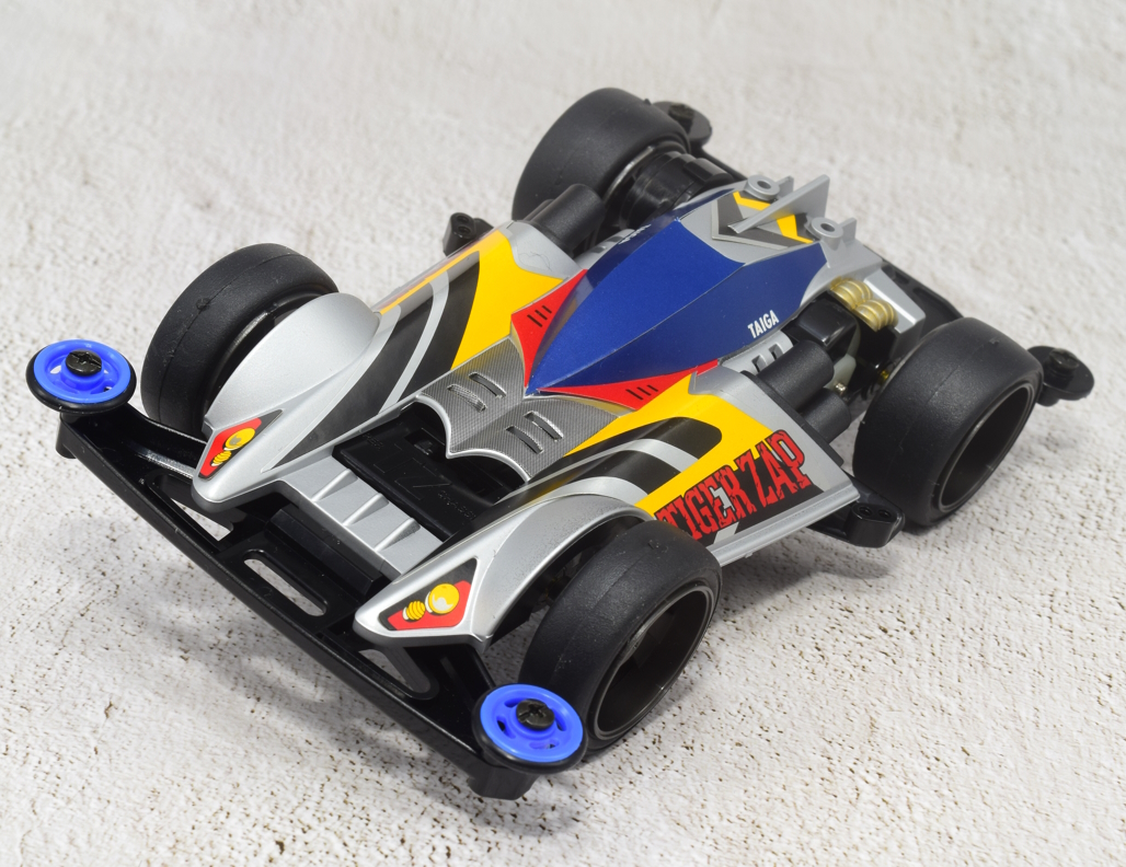 【ミニ四駆】タイガーザップ　スーパーTZシャーシ　を組み立ててみた！【mini4wd】