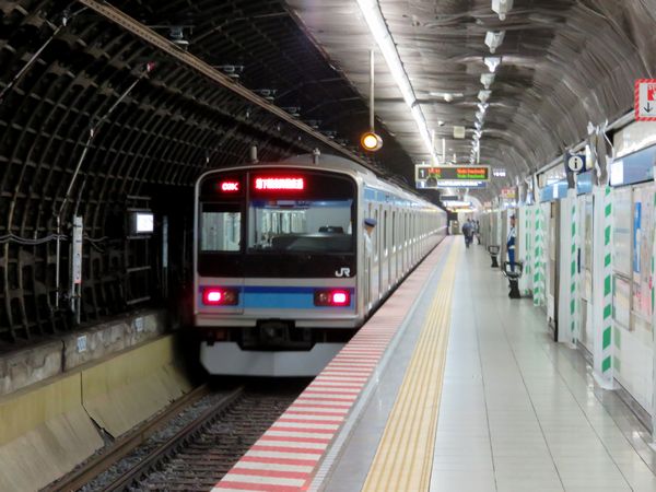 工事の中断が発表された東京メトロ東西線木場駅