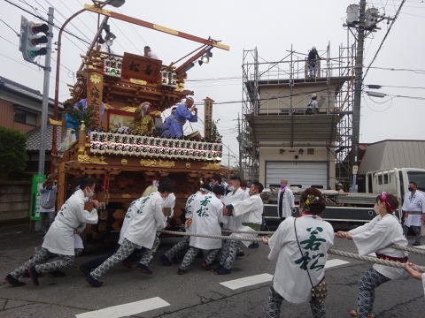 「令和4年度若宮八幡宮例大祭」山車巡行 (12)