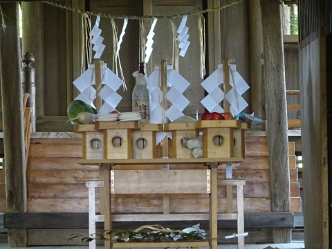 「石岡市三村に建立される「鹿島神宮例大祭」に特別崇敬者として参列しました。 (9)