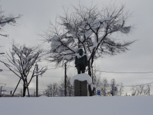 高柳広蔵の像
