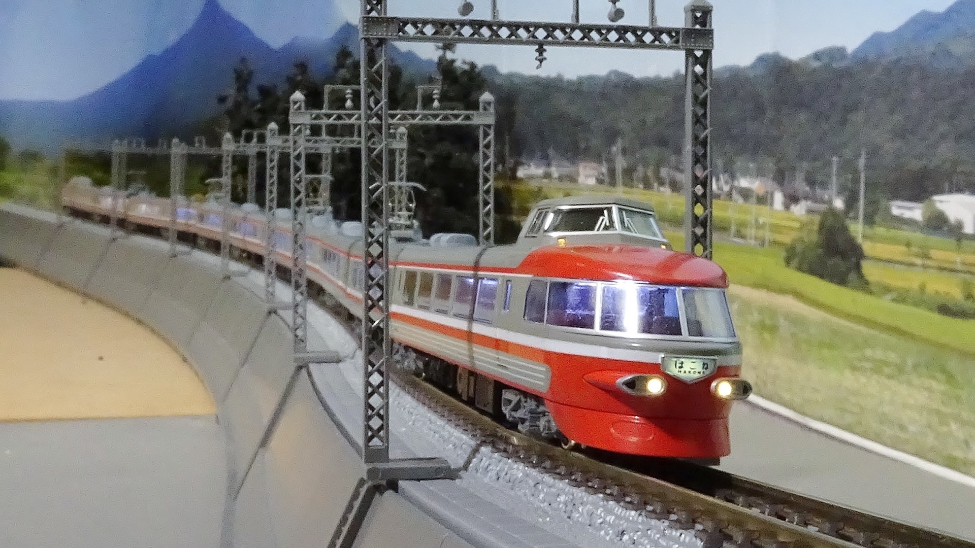 121F 小田急ロマンスカー3100形NSE - ビスタ模型鉄道（エヌゲージ日記）